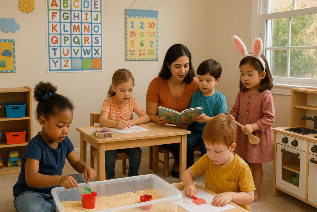 5 Early Learning Activities We Use to Spark Curiosity and Confidence